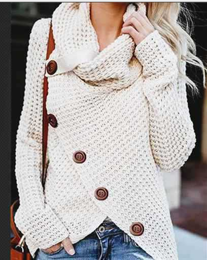 Long-sleeved women's sweater - Bestgoodshop