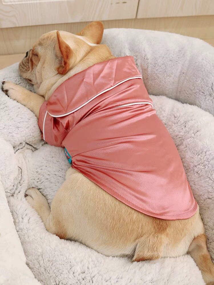 Pet clothes pajamas dog bathrobe
