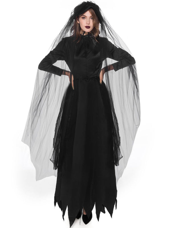 Vampire bride grim reaper women's halloween costume