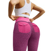 Yoga Pants Butt Pocket High Waist Hip-lift Sportswear - Bestgoodshop