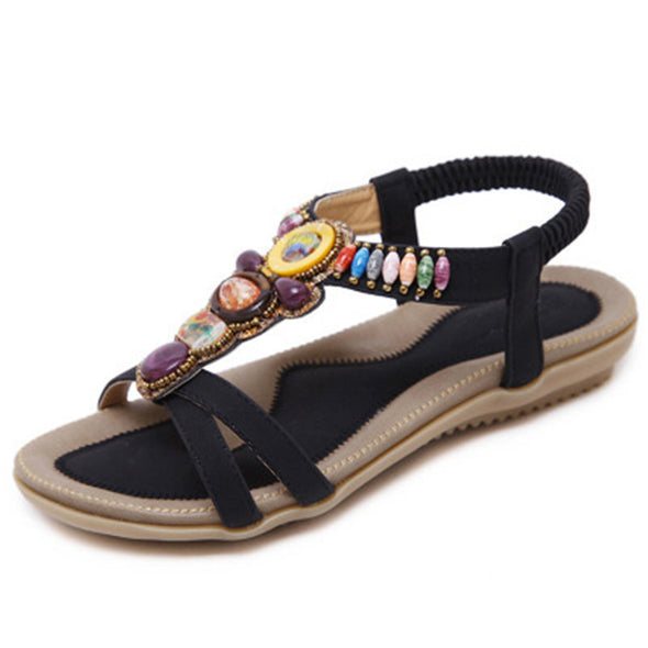 Bohemian ethnic sandals