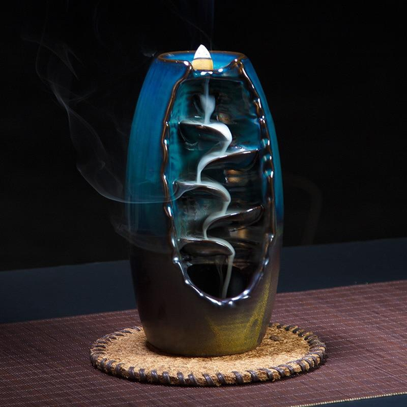 Multi-layers Ceramic Back flow Incense Burner - Bestgoodshop