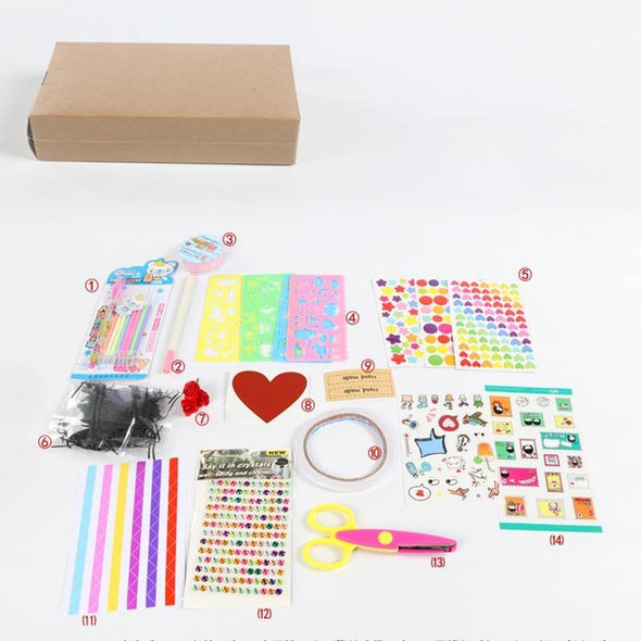 Explosion Gift Box Handmade Scrapbook Photo Album Gift Box for Valentine Gift - Bestgoodshop