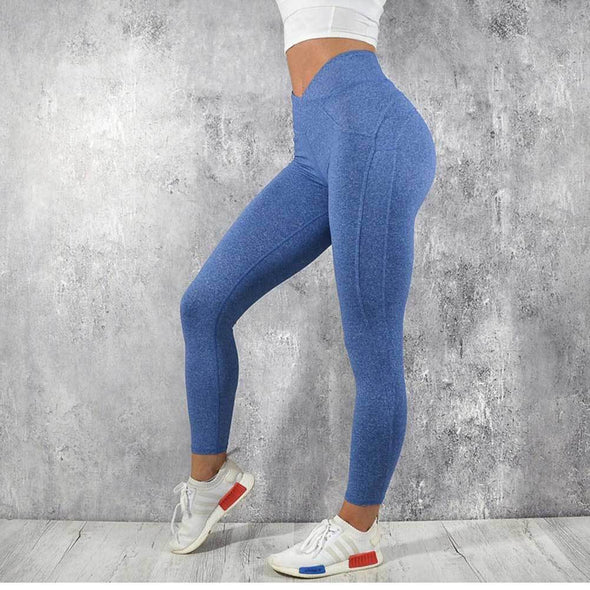 Women's Pants Solid Color Yoga Fitness Leggings