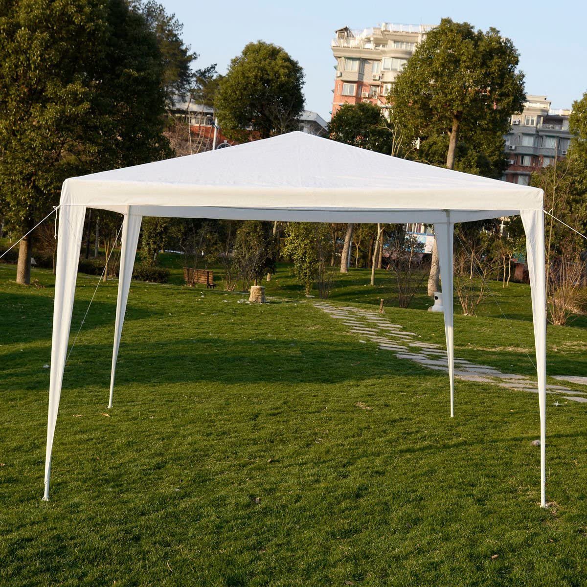 10'x10' Patio Tent Party Wedding Tent Gazebo Canopy Camping Shelter Outdoor