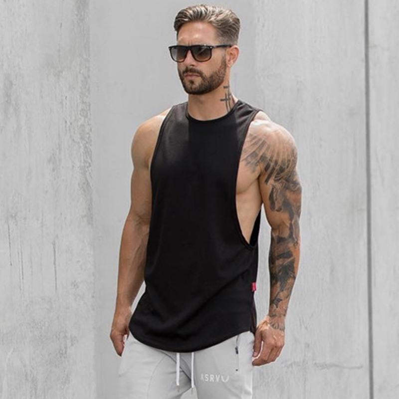 Mens Gyms Fitness Bodybuilding Tank Top