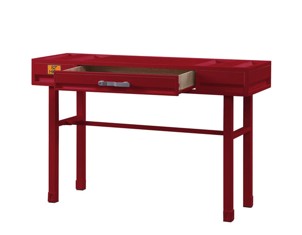 Cargo Vanity Desk, Red 35953