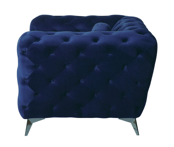Atronia Sofa, Blue Fabric 54900