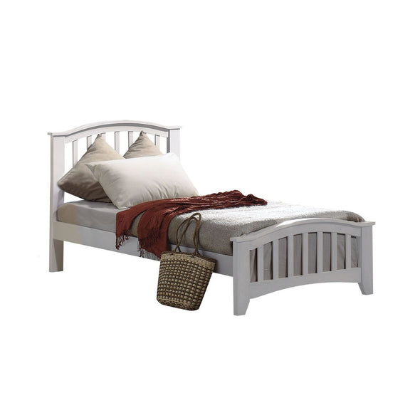 San Marino Twin Bed in White 09150T