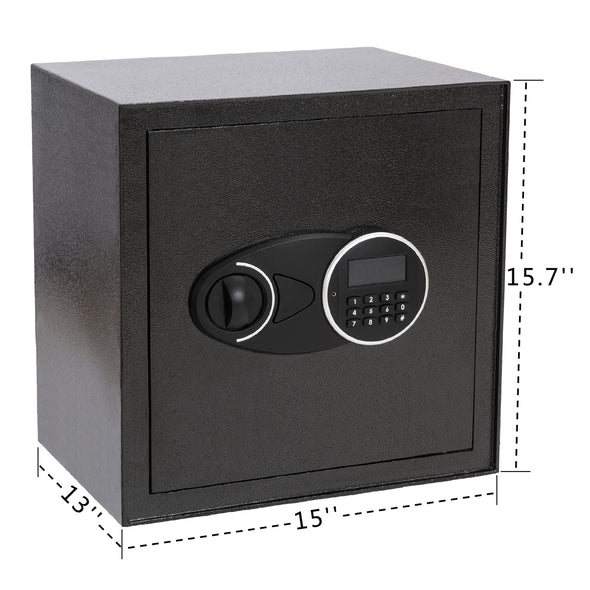 Digital Electronic Security Safe Box Home Office Hotel Business Jewelry Money Box, Safety Boxes for Home, 15& W x 13& D x 15.8& H