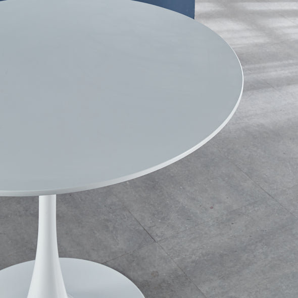 BIG Dining Table,MDF Dining Table , Kitchen Table,White,Round