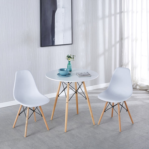 MDF tablewhite color,suitable for dining room, living room,office