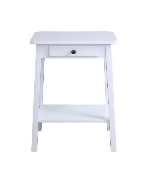Kaife Accent Table, White Finish 97859