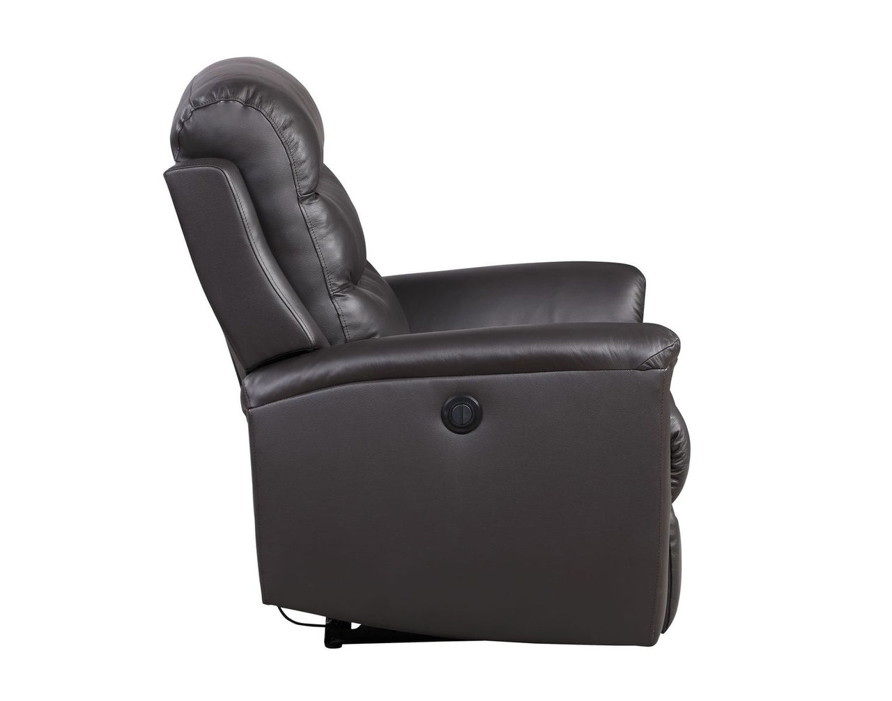 Ava Recliner (Power Motion), Brown Top Grain Leather Match 59693