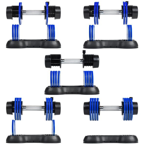 Adjustable Dumbbell Fitness Dumbbell with Handle and Weight Plate for Home Gym Note: Two