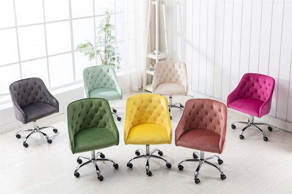 Swivel Shell Chair for Living Room/ Modern Leisure office Chair