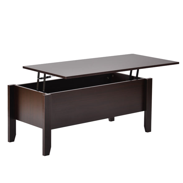 Modern Lift-Top Coffee Table with Storage, Sofa Table For Living Room
