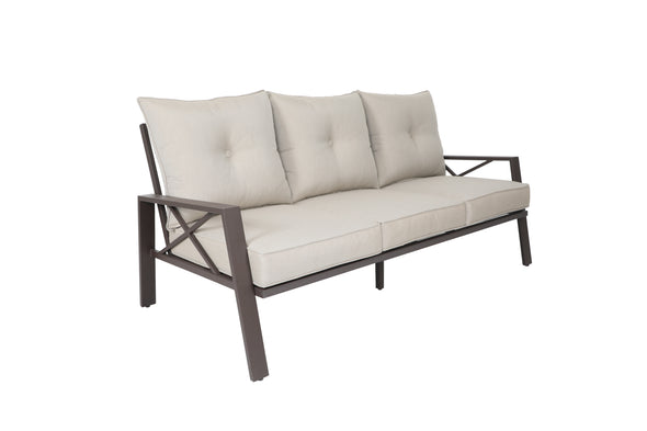 Modern Muse 5 pcs Aluminum Patio Sofa set with Cushion,KD