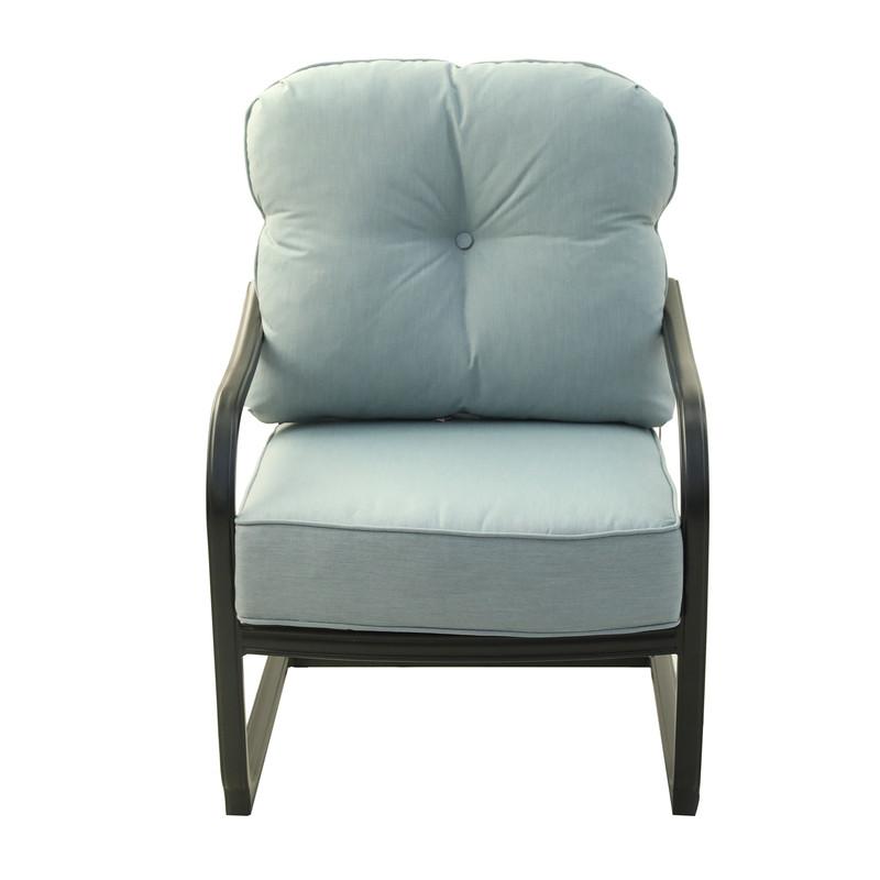 Aluminum C Spring Chair, Set of 2