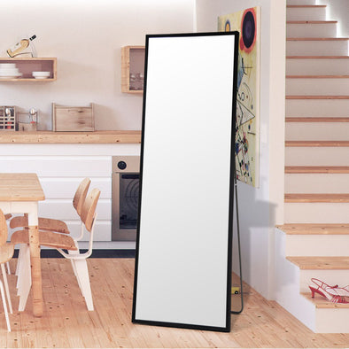 65  x 24 , Full Length Mirror Floor Mirror Free Standing for Dressing Bedroom Home D&eacute;cor,Black