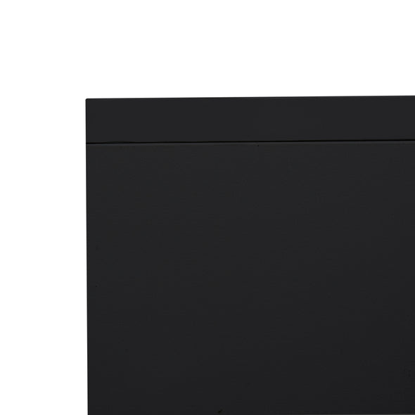 180 Wall Mounted Floating 80  TV Stand with 20 Color LEDs,black+grey