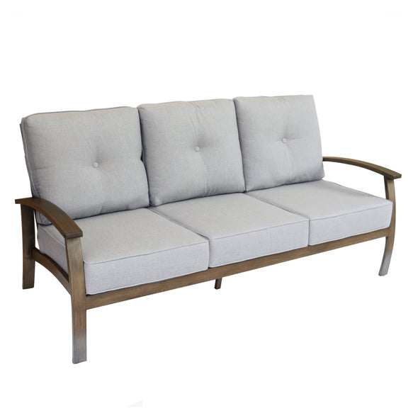 Modern Muse 4PCS Sofa Set w/ Triple-seat Sofa & Sunbrella Fabric Cushion
