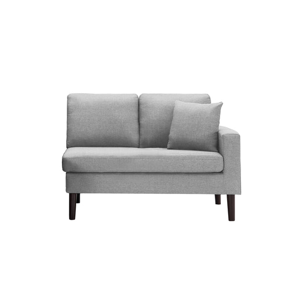 SOFA RIGHT FACING ARM LIGHTY GREY COLOR (PART ONLY, Sold separatly)