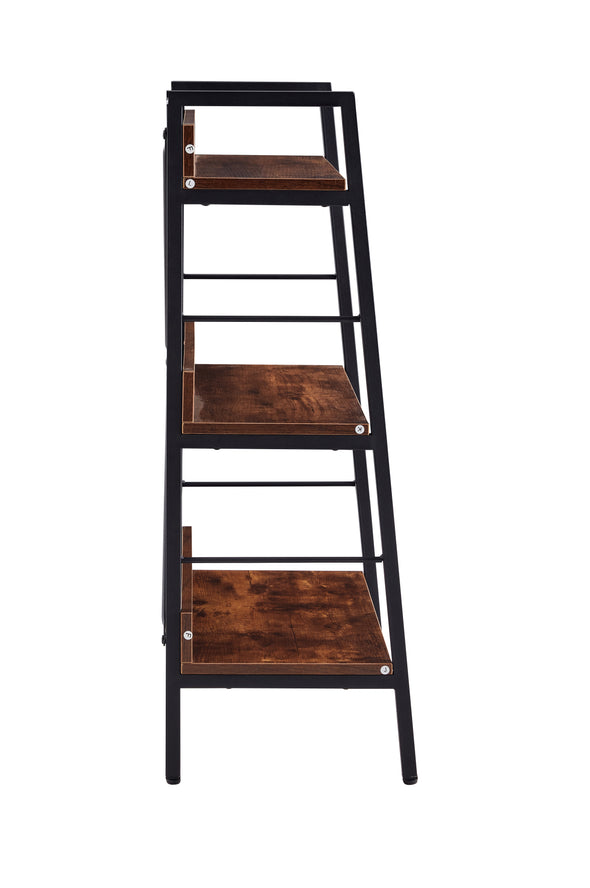 DN 3 LAYER DISPLAY  Bookshelf H Ladder Shelf Storage Shelves Rack Shelf Unit METAL FRAME, Tigger,  1 pc per carton