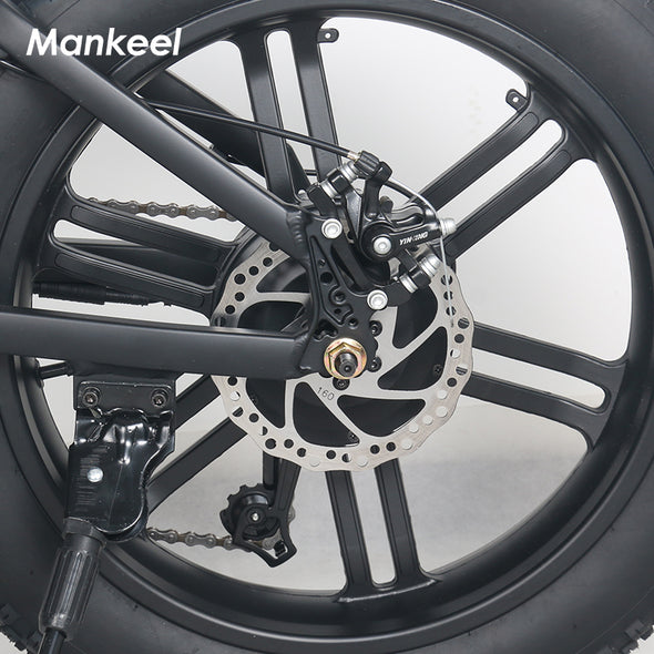 Mankeel MK011 750W 20 Inch Lithium Battery Covered E 45Km Off Road Folding Bike Electric Bicycle