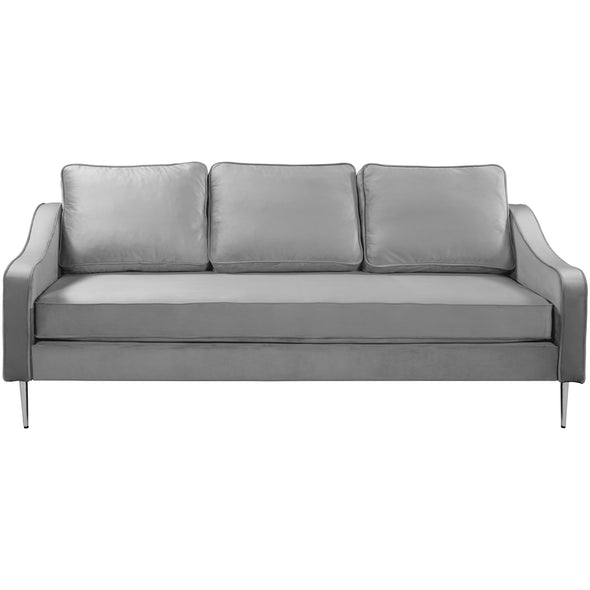 Orisfur. Modern Style Sofa Velvet Upholstered Couch Furniture for Home or Office (3-Seat)