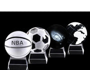 Crystal Basketball Football Sun Galaxy Home Crafts - Bestgoodshop