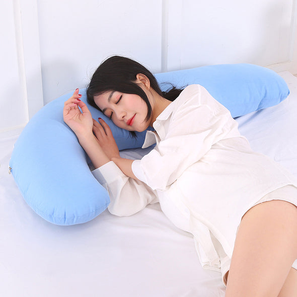 Multi-functional U-shaped maternity pillow Side sleeping pillow - Bestgoodshop