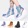 Colorful Platform Women's Boots - Bestgoodshop