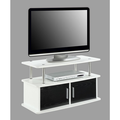 Designs2Go Deluxe 2 Door TV Stand with Cabinets