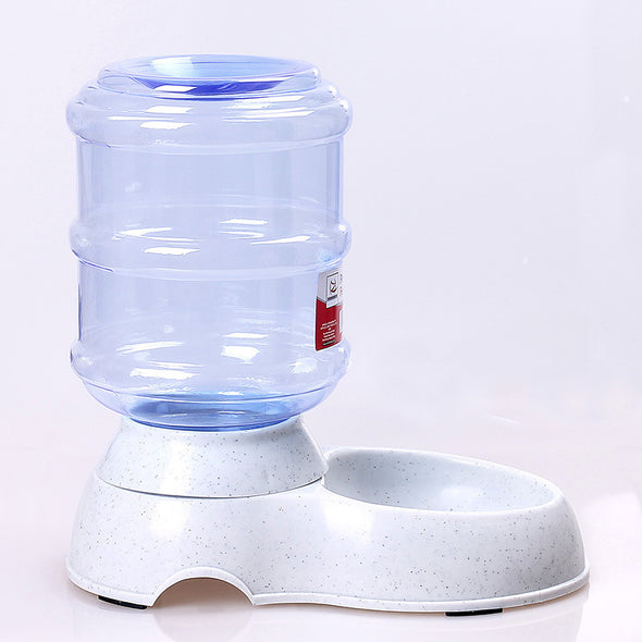 Automatic feeding device of large and small dogs and cats feeding bucket pet feed water dispenser - Bestgoodshop