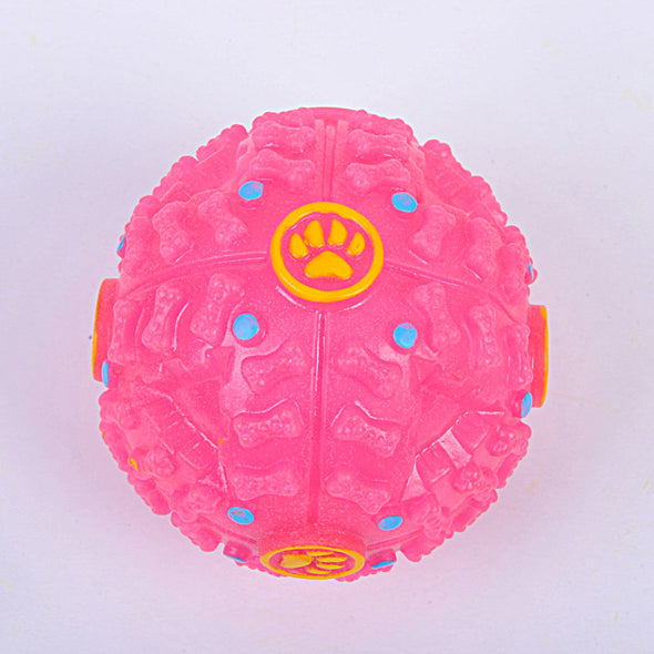 Pet Colour Snacks Leaking Food Ball Dog Molars Puzzle Strange Ball Training Toy - Bestgoodshop