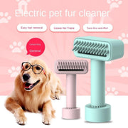 Wireless Electric Pet Comb Remove Fleas Dog Grooming Fur Cleaning Comb - Bestgoodshop