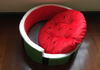 Four seasons watermelon bed at home winter warm cat small dog cat watermelon nest - Bestgoodshop