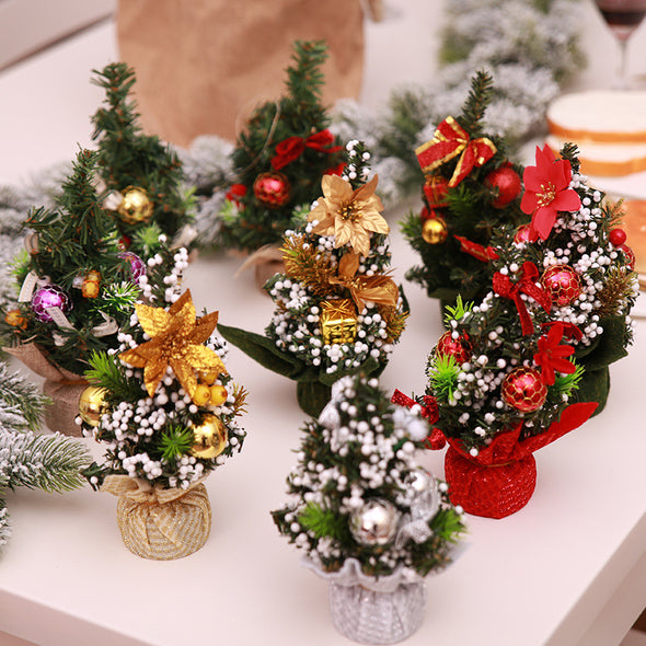 Mini Christmas Tree Desktop Decoration