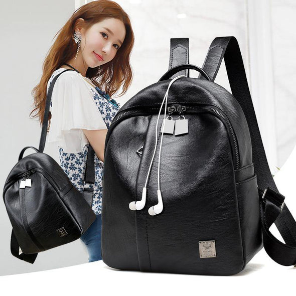 Fashion Backpack Travel Backpack leather - Bestgoodshop