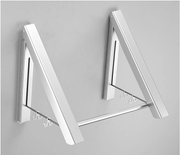 Punch-free  Aluminum Foldable Invisible Folding Retractable Wall Hanger Home Storage - Bestgoodshop