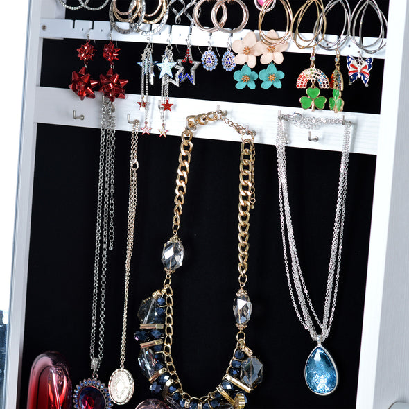 Full Mirror  Simple Jewelry Storage Mirror Cabinet