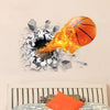 3D basketball flat wall sticker - Bestgoodshop