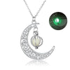 Crescent Moon Glow Necklace - Bestgoodshop