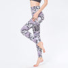 Fitness Yoga pants women's printed stretch tights - Bestgoodshop