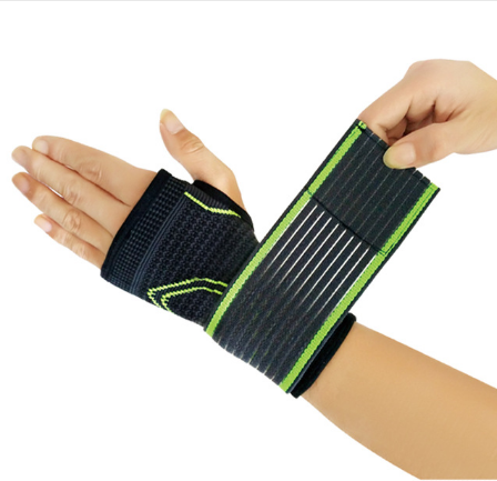 Sports bandage, pressure protection, anti slip gloves, outdoor gymnastics, body building, wrist protection and wrist protection. - Bestgoodshop