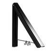 Punch-free  Aluminum Foldable Invisible Folding Retractable Wall Hanger Home Storage - Bestgoodshop