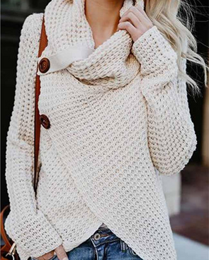 Long-sleeved women's sweater - Bestgoodshop