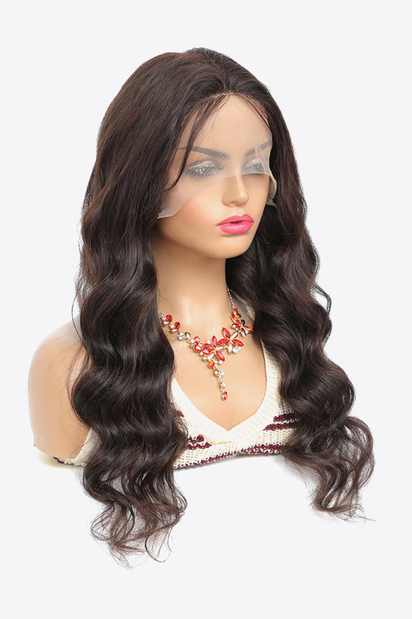 20" 13*4" Lace Front Wave Human Wigs in Natural color 150% Density