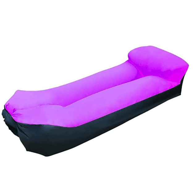 Outdoor Camping bed Inflatable Sofa Lazy Bag Sleeping Bag Camp Lazy Portable Air Bag Square Beach Bed Chair Sleeping - Bestgoodshop